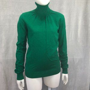 The Limited Turtleneck Sweater w/ Ruched Sleeve